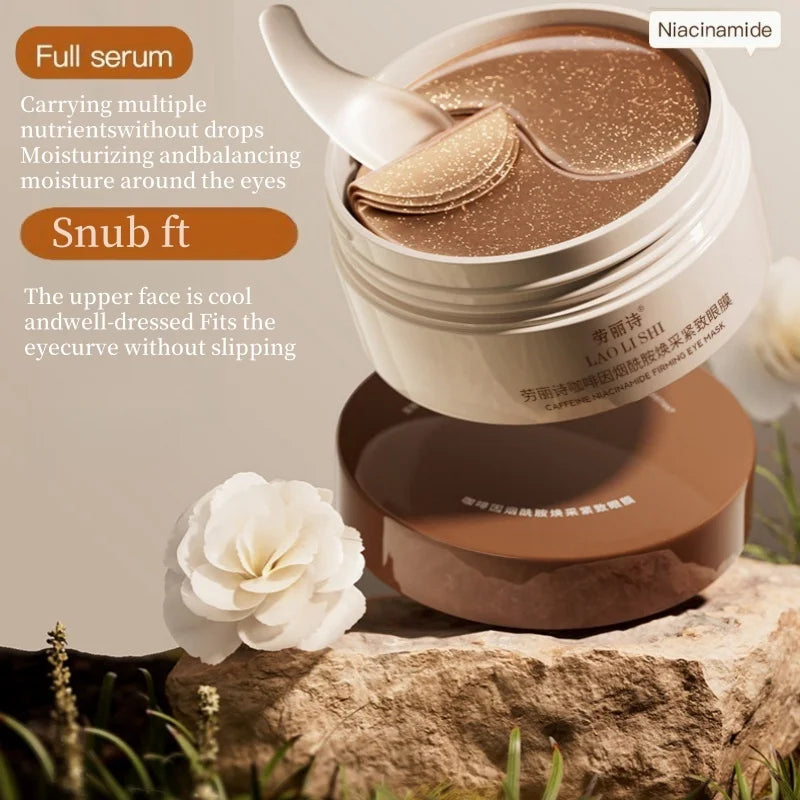 Patchs Contour des Yeux – Caféine & Niacinamide, Hydratation & Fermeté
