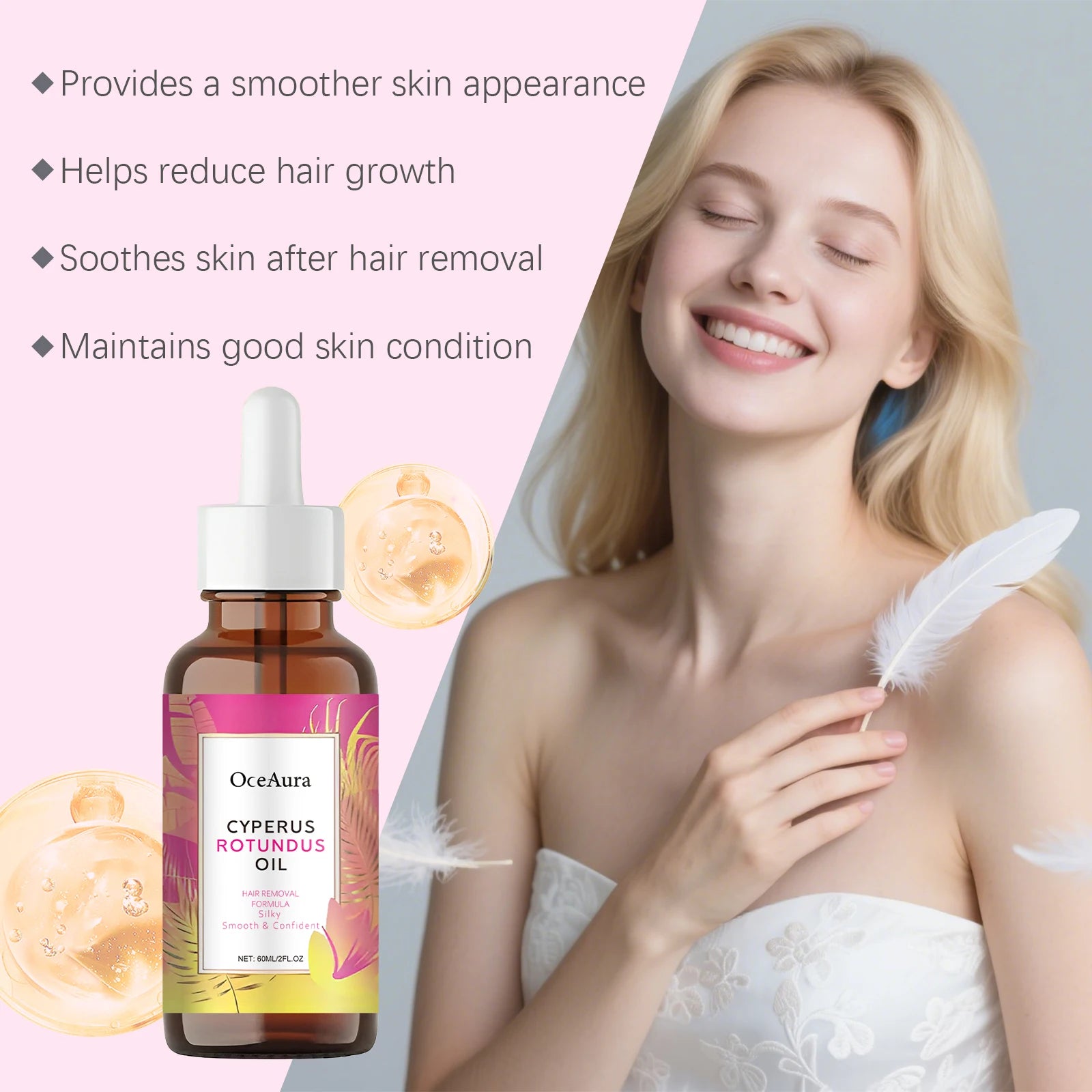 Crème de Soin au Cyperus Rotundus Après Épilation & Rasage