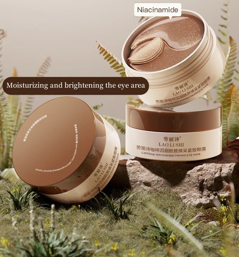 Patchs Contour des Yeux – Caféine & Niacinamide, Hydratation & Fermeté