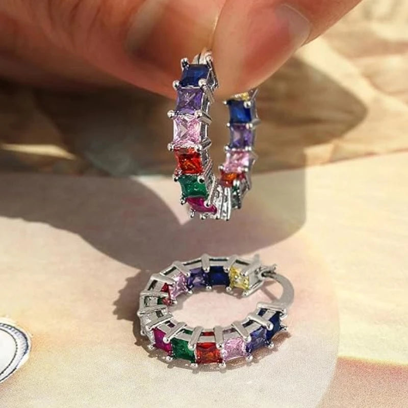 Royale Élégance™ – Créoles en Zircons Cubiques