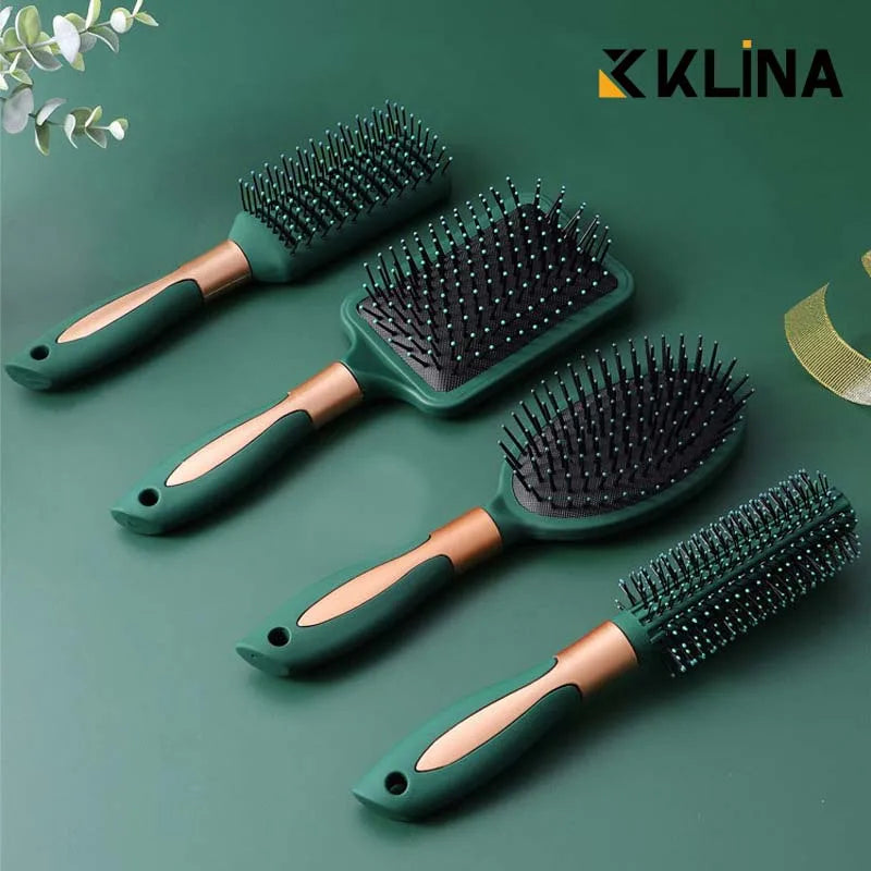 Brosse De Massage Pour Cuir Chevelu - Stimule et Démele en Douceur