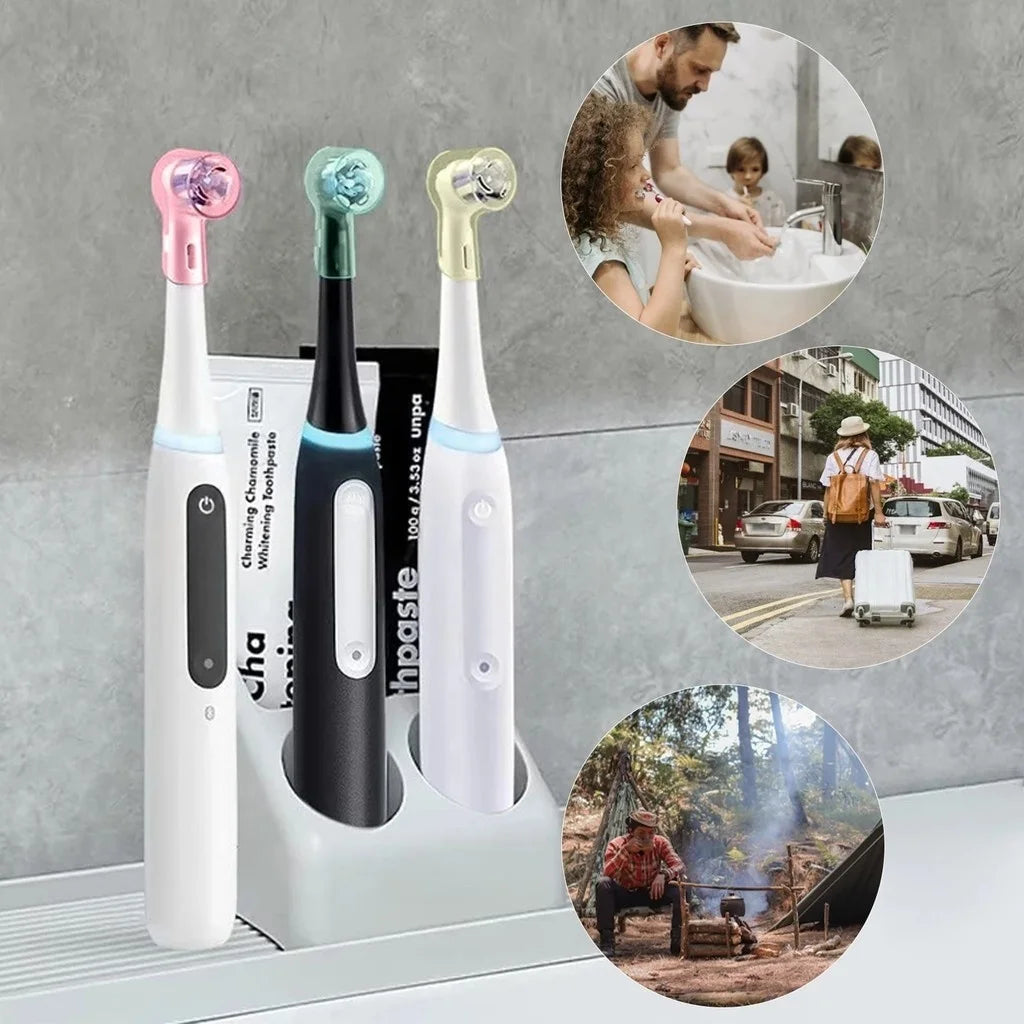 💎 OralShield Pro™ – Capuchons de Protection Premium pour Brosse à Dents Électrique Oral-B® & iO (Lot de 2 à 8)