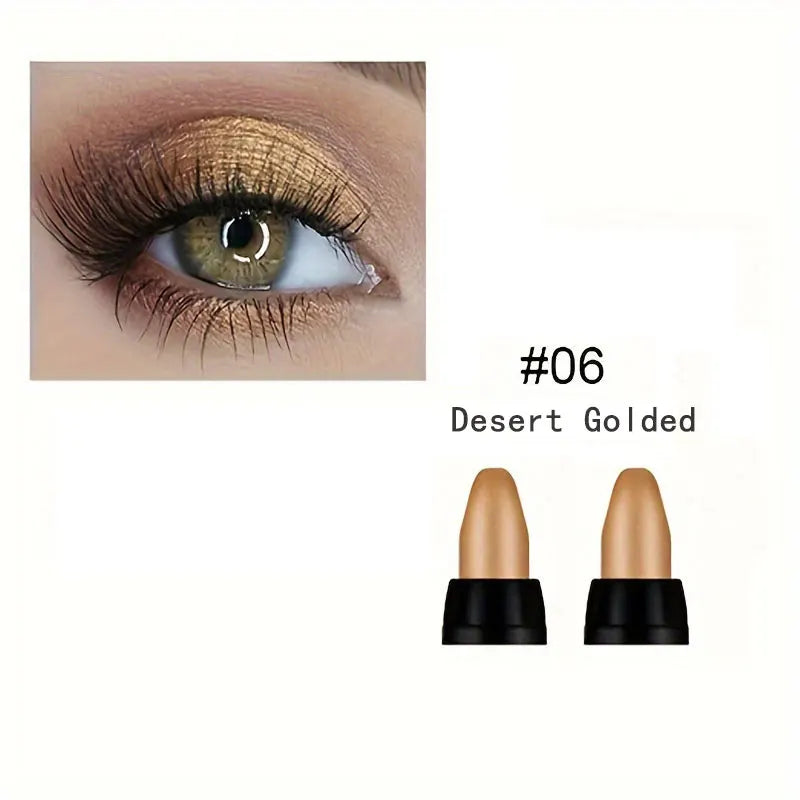Eyeliner Pailleté Waterproof -16 Couleurs Longue Tenue