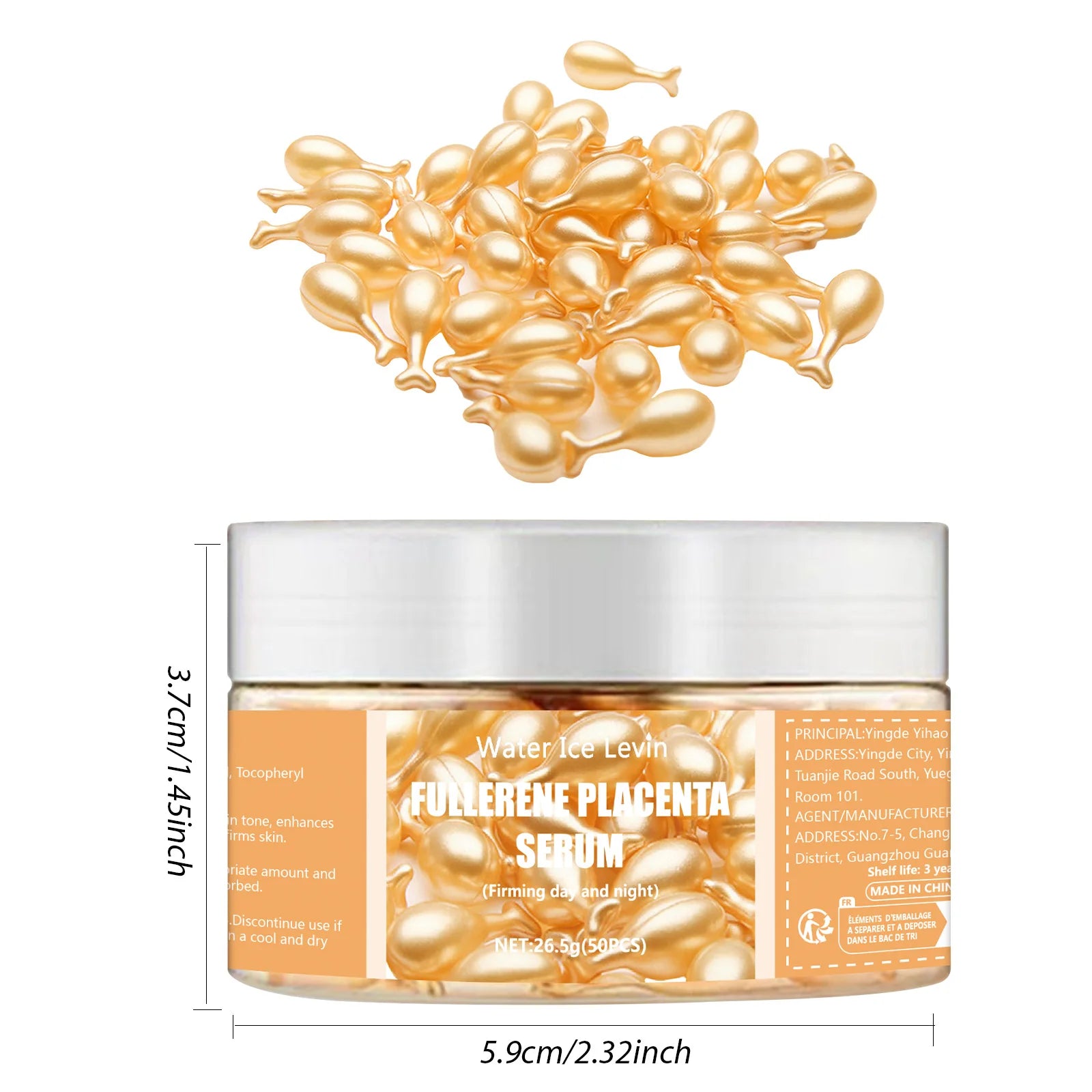 ✨ Sérum Visage Anti-Âge à l’Acide Hyaluronique & Vitamine E
