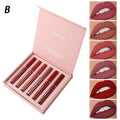 * Coffret Prestige de 6 Rouges à Lèvres Mats Longue Tenue – Édition Cadeau