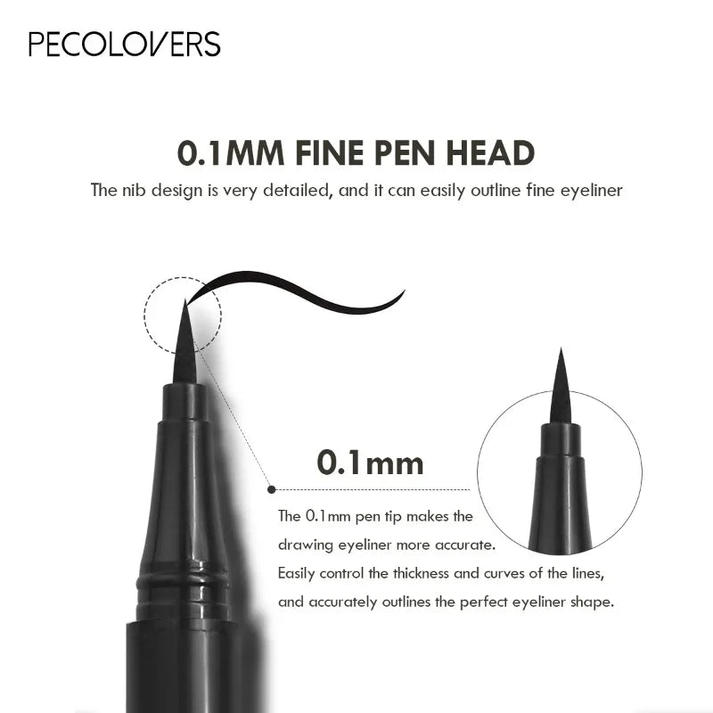Eyeliner Liquide Précision Ultime-Noir Intense et Résistant à L'eau