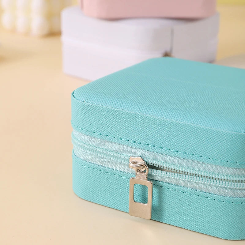 ✨ Coffret à Bijoux Premium de Voyage – Organisateur Élégant pour Bagues, Colliers, Boucles d’Oreilles & Bracelets