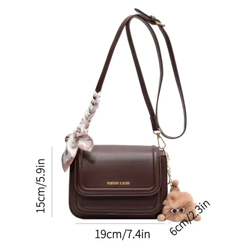 Sac Maison Élégance – Sac à Main Structuré avec Foulard Signature