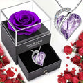 Coffret Luxe Rose Éternelle & Cœur Scintillant