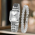Coffret Montre & Bracelet Femme – Collection Élégance