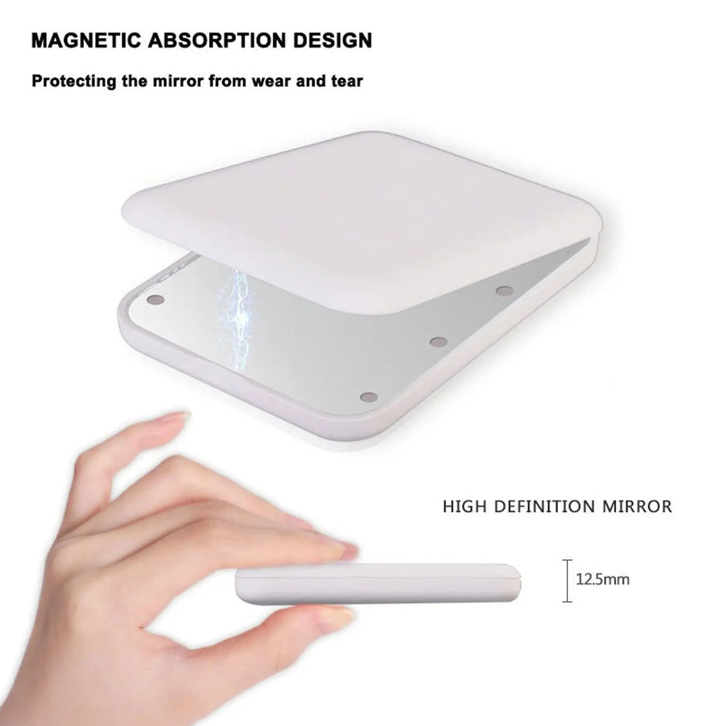 Miroir Beauté Haute Couture – Lumière LED & Finition Luxe