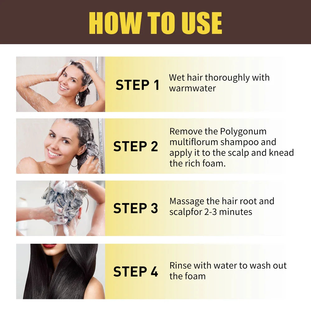 Shampooing Colorant 3-en-1 Professionnel – Coloration Instantanée, Soin Capillaire & Protection de la Couleur – 100 ml