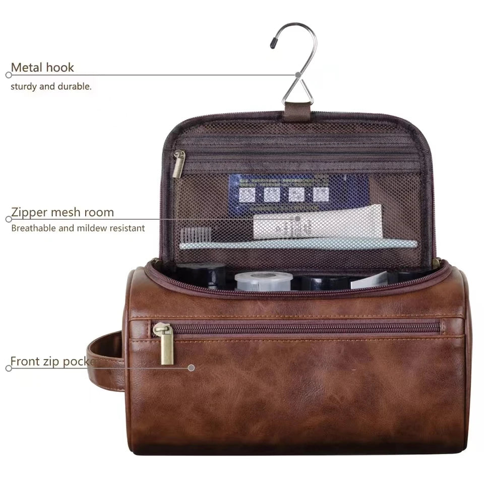 ✨ Trousse de Toilette & Maquillage Premium Grand Format – Organisateur de Voyage Élégant & Grande Capa