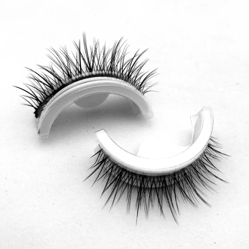 ✨ Faux Cils Magnétiques & Auto-Adhésifs 3D – Regard Intense en 3 Secondes