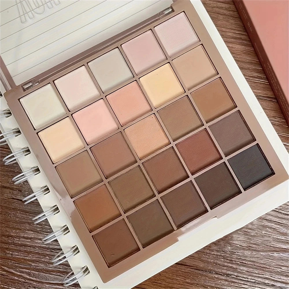✨ Palette de Maquillage 25 Couleurs Nude Luxe – Longue Tenue & Pigmentation Intense