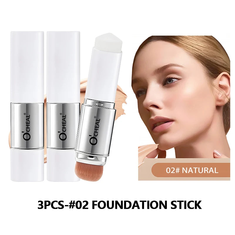 💎 Fond de Teint Stick Premium Caméléon – Haute Couvrance, Fini Mat Naturel & Teint Parfait