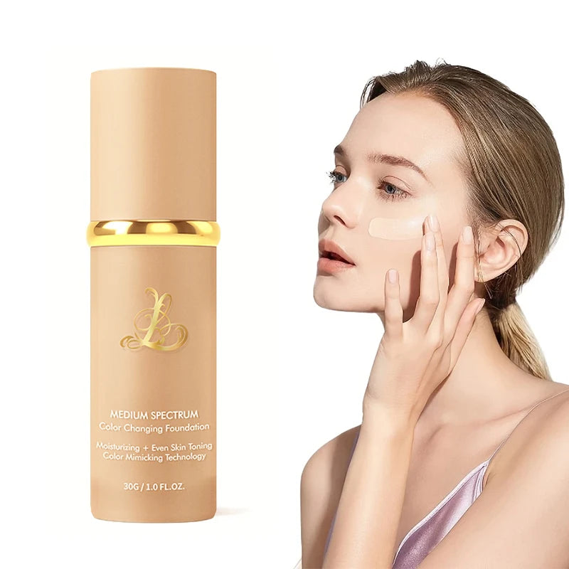 Fond de Teint Liquide Perfecteur 4-en-1 – SPF 50+ & Longue Tenue