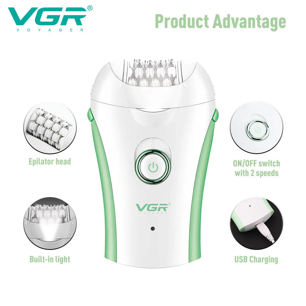 VGR 705 – L’Épilateur Nouvelle Génération pour une Épilation Précise