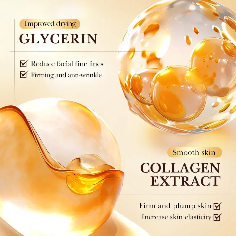 SADOER 24K Golden Collagen – Sérum Visage Hydratant | Soin Anti-Âge & Anti-Rides