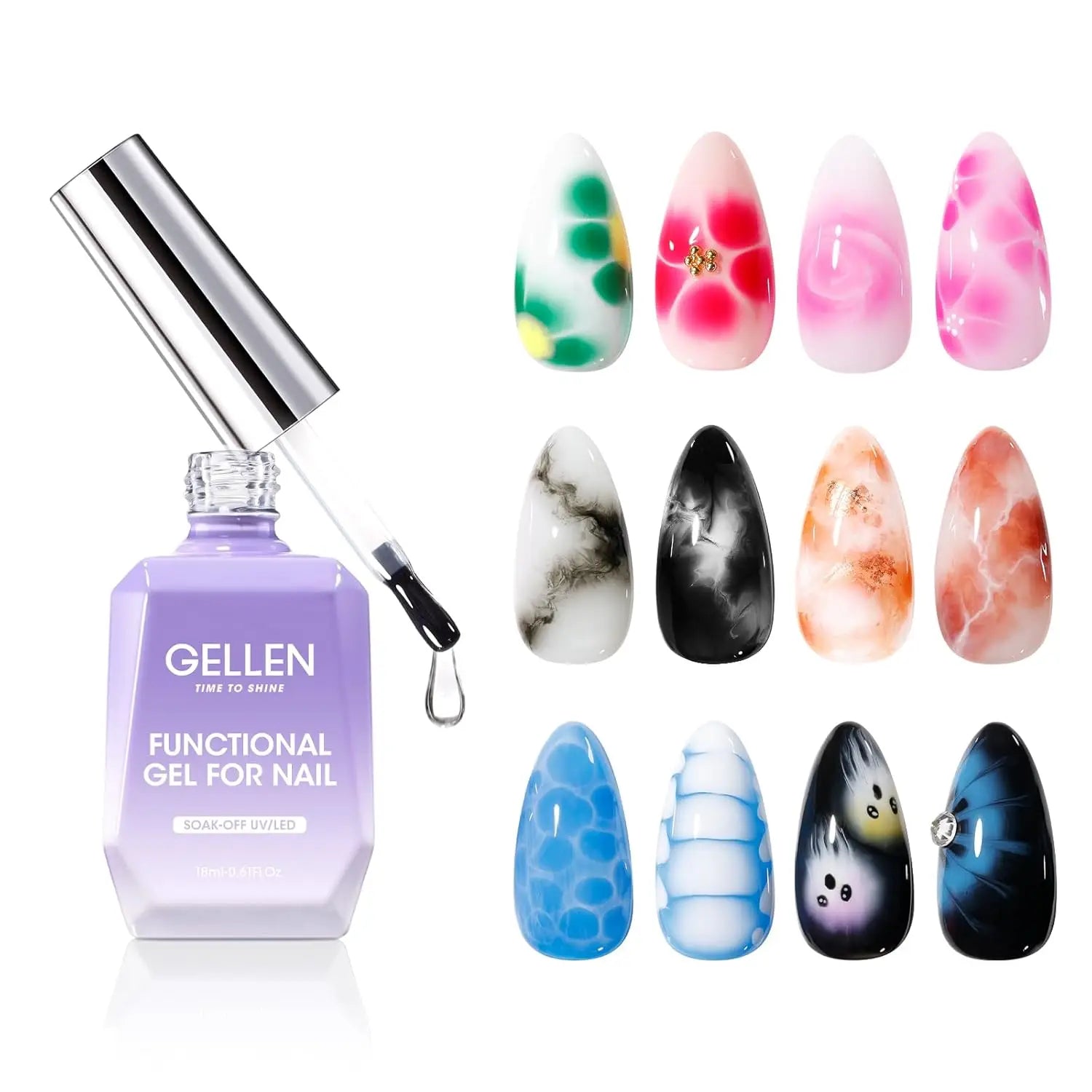 💅 Top Coat Luxe – Brillance Miroir, Protection Renforcée & Finition Parfaite
