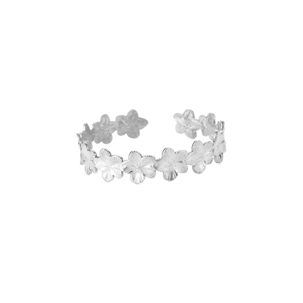 Jonc Impérial – Bracelet Doré Femme en Acier Inoxydable