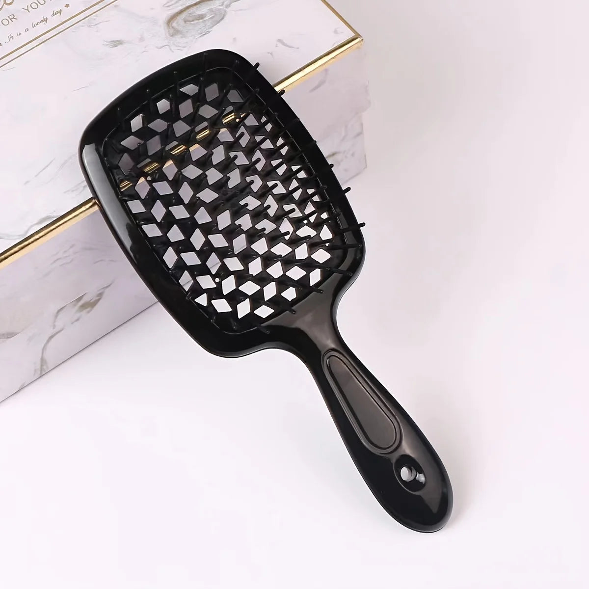 ✨ Brosse Démêlante Premium – Massage du Cuir Chevelu & Anti-Statique