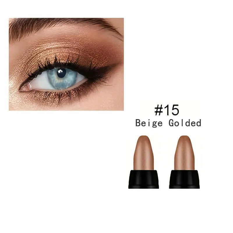 Eyeliner Pailleté Waterproof -16 Couleurs Longue Tenue