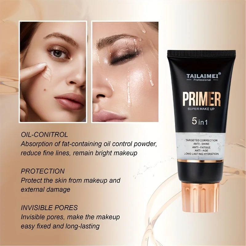 Primer Perfecteur de Maquillage Perfectrice 5-en-1 – Tenue Longue Durée