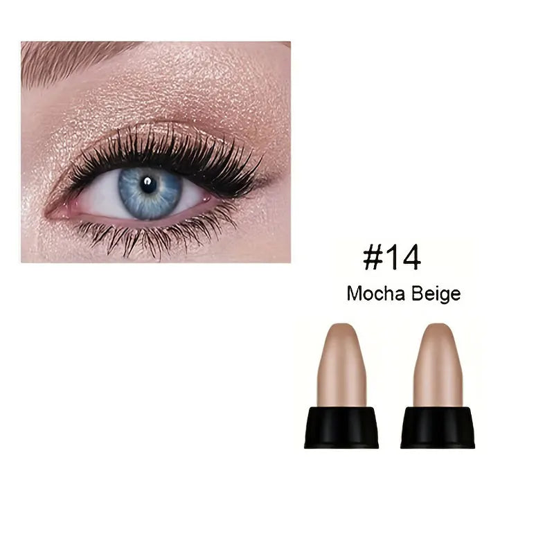 Eyeliner Pailleté Waterproof -16 Couleurs Longue Tenue