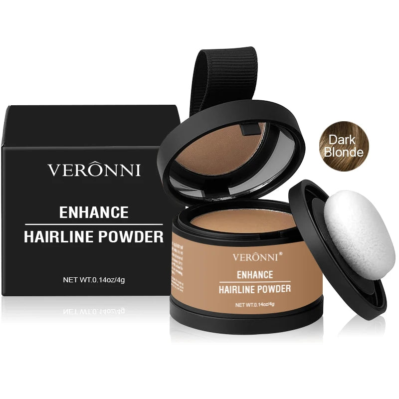 HairFill Pro™ | Poudre Correctrice Racines & Effet Chevelure Dense