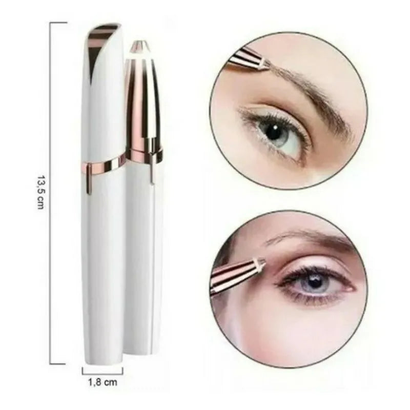 💎 BrowGlow Pro™ – Tondeuse Rechargeable Premium pour Sourcils & Duvet du Visage