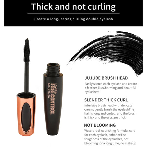 * Mascara Professionnel 8D – Volume, Courbure & Tenue Longue Durée