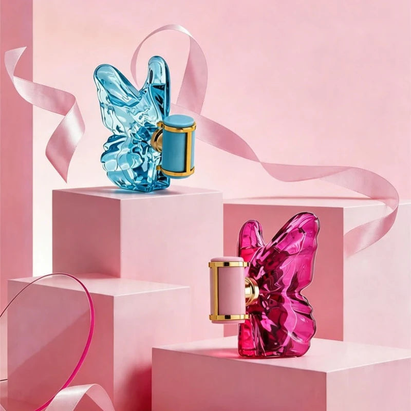 Warm Kiss™ – Parfum Papillon Femme 35 ml aux Notes de Jasmin, Vanille et Agrumes