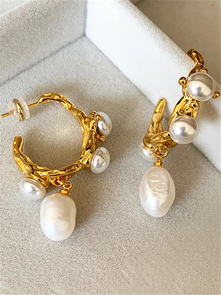 Prestige Élégance™ – Boucles d’Oreilles Héritage Baroque