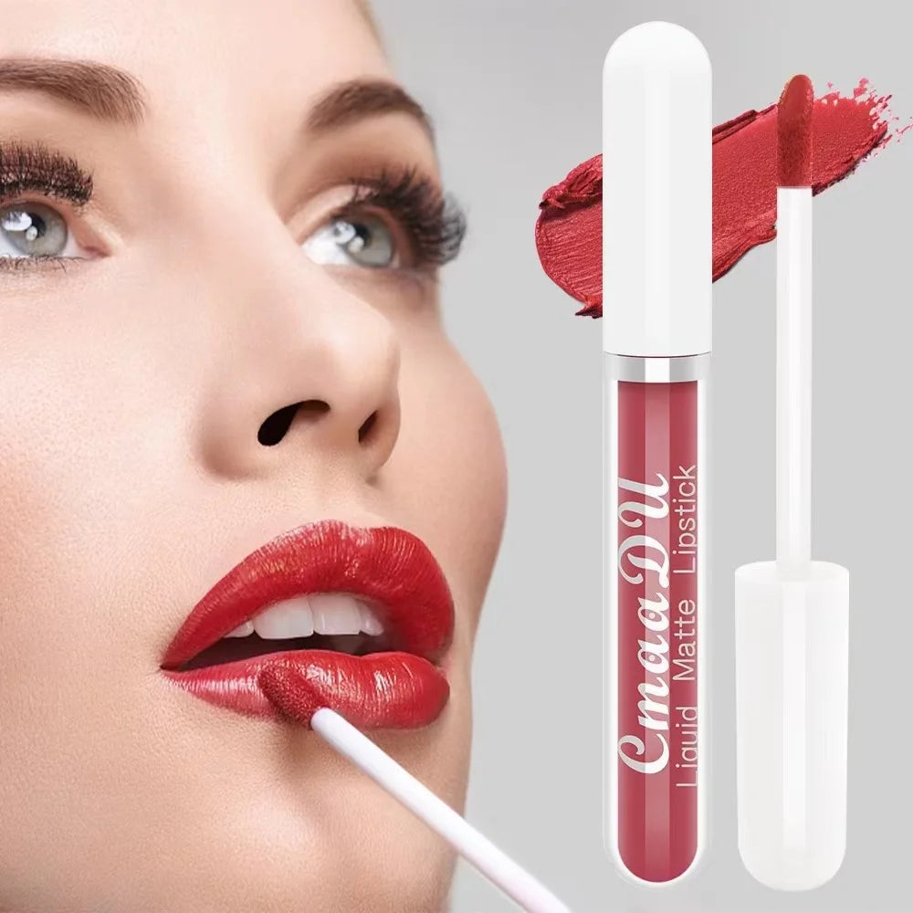 Rouge à Lèvres Liquide Mat Longue Tenue - Couleurs Intenses