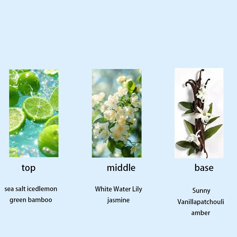 Warm Kiss™ – Parfum Papillon Femme 35 ml aux Notes de Jasmin, Vanille et Agrumes