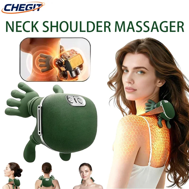 Appareil de Massage Shiatsu Pour la Nuque et Les Epaules - Soulagement des Douleurs