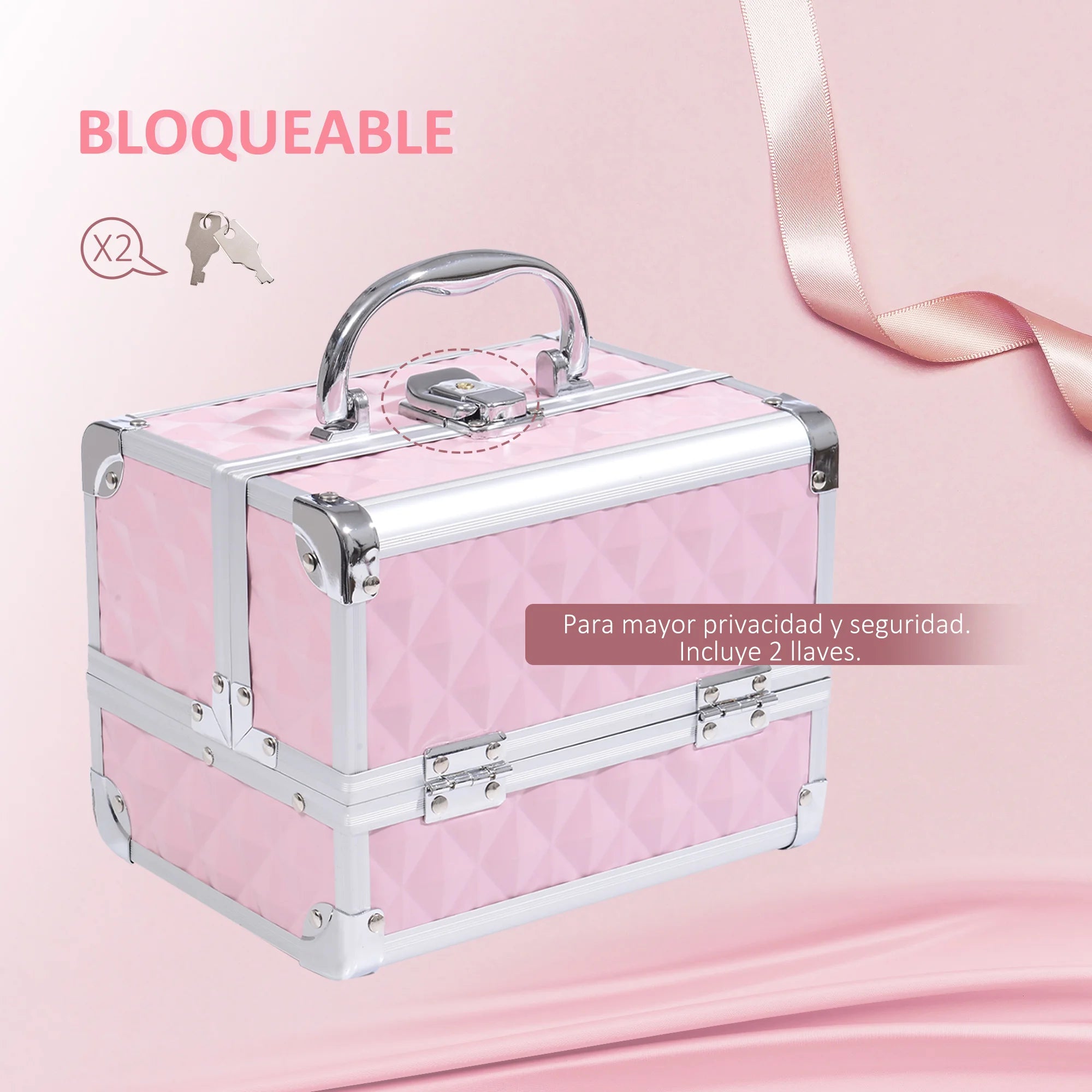 * 🌸 Mallette Beauté Premium™ – Organisateur de Maquillage Professionnel