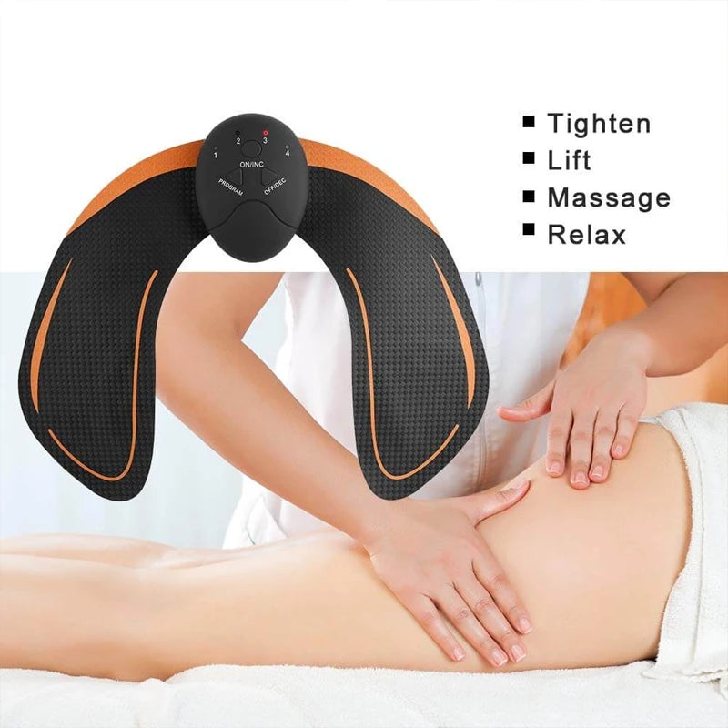 Appareil de Musculation & Massage des Fessiers EMS Sans Fil