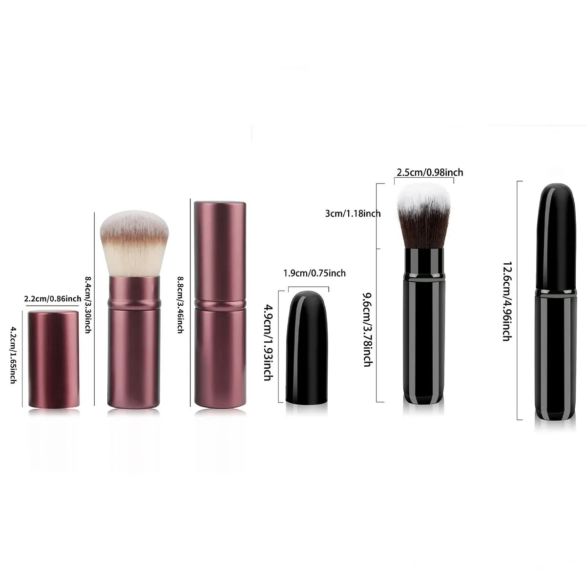 Pinceau Kabuki Signature™ | Rétractable Premium & Finition Professionnelle