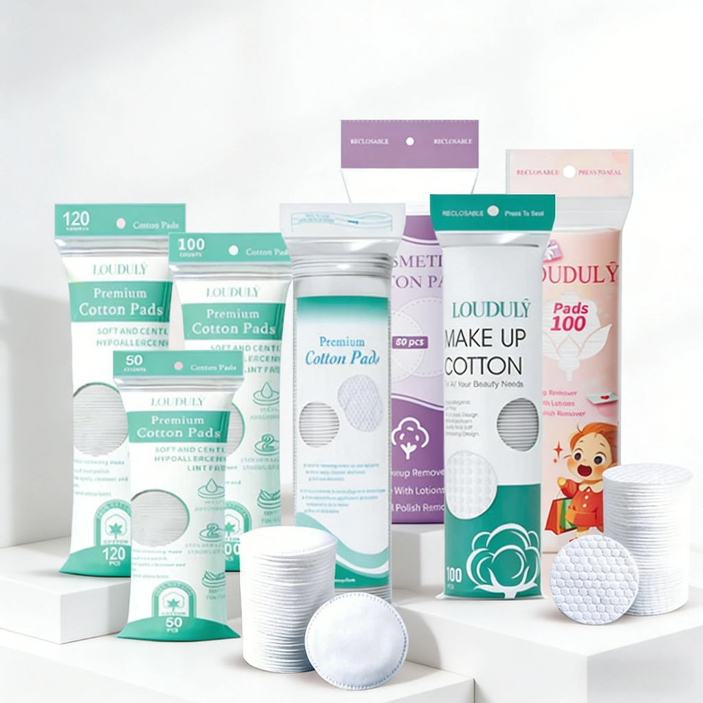 Disques Démaquillants Premium Double Face – Douceur, Nettoyage du Visage & Retrait du Vernis