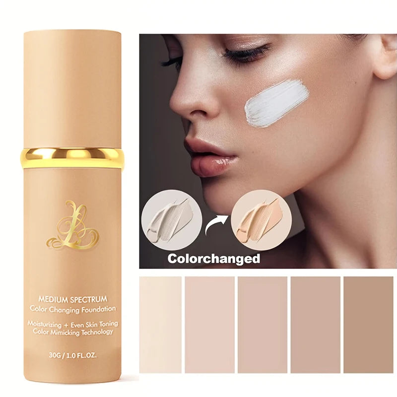 Fond de Teint Liquide Perfecteur 4-en-1 – SPF 50+ & Longue Tenue