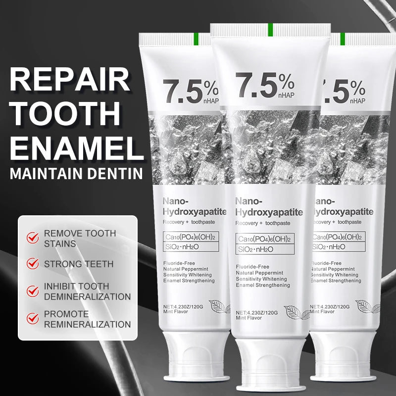 * Dentifrice Soin Expert à la Nano-Hydroxyapatite 7,5 %