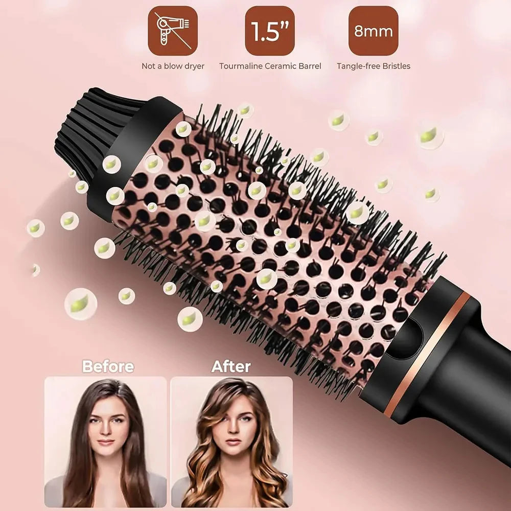 AirStyler Signature™ 3-en-1 – Brosse Chauffante Professionnelle Haute Performance