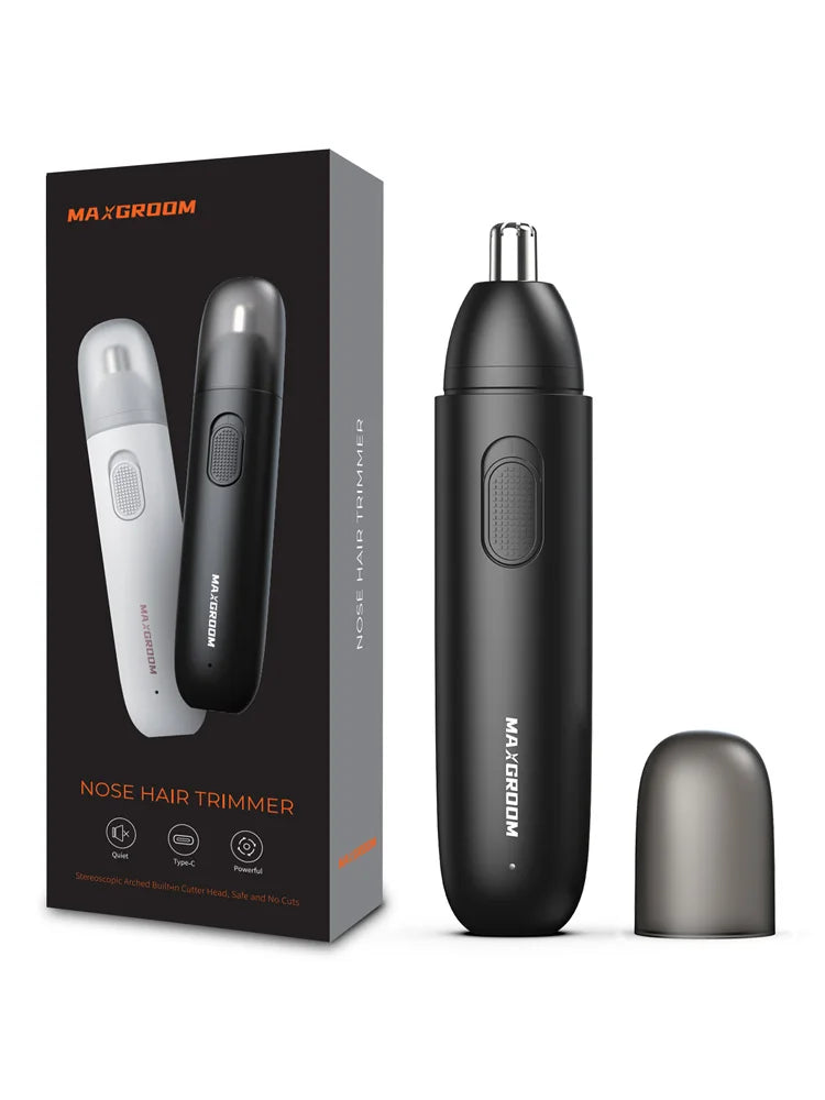 ✨ NoseTrim Luxe™ – Tondeuse de Précision Rechargeable pour Nez, Oreilles & Sourcils | Coupe Douce & Sans Doul