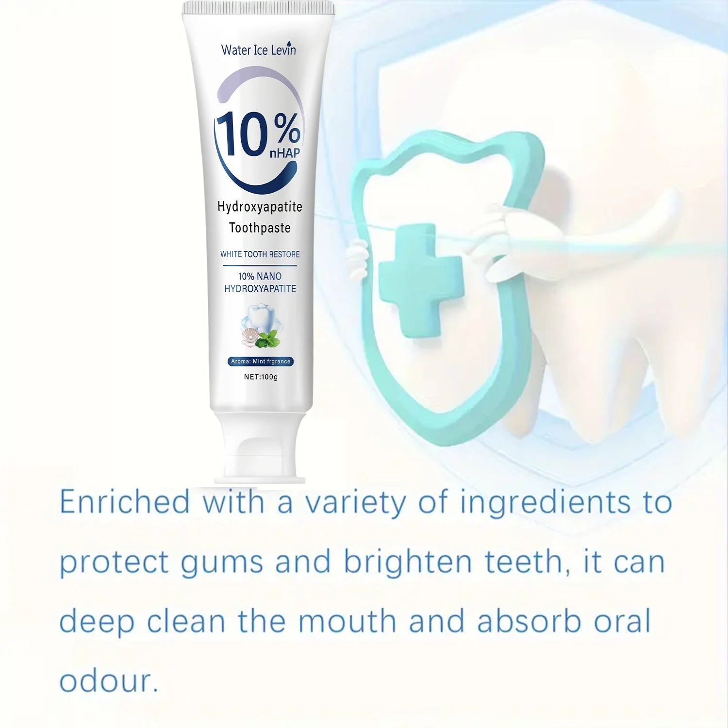 Dentifrice Blancheur & Protection des Gencives