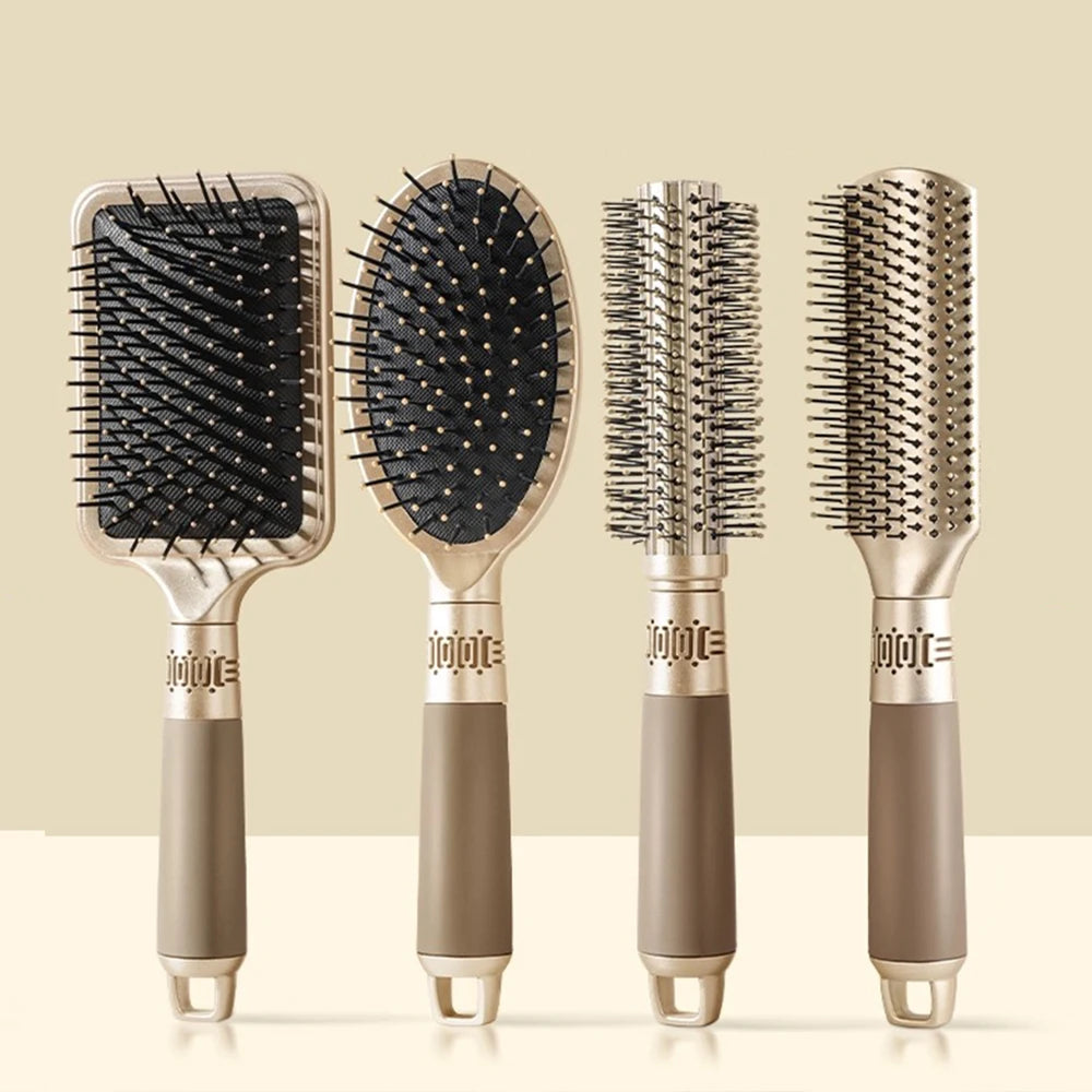 Brosse De Massage Pour Cuir Chevelu - Stimule et Démele en Douceur