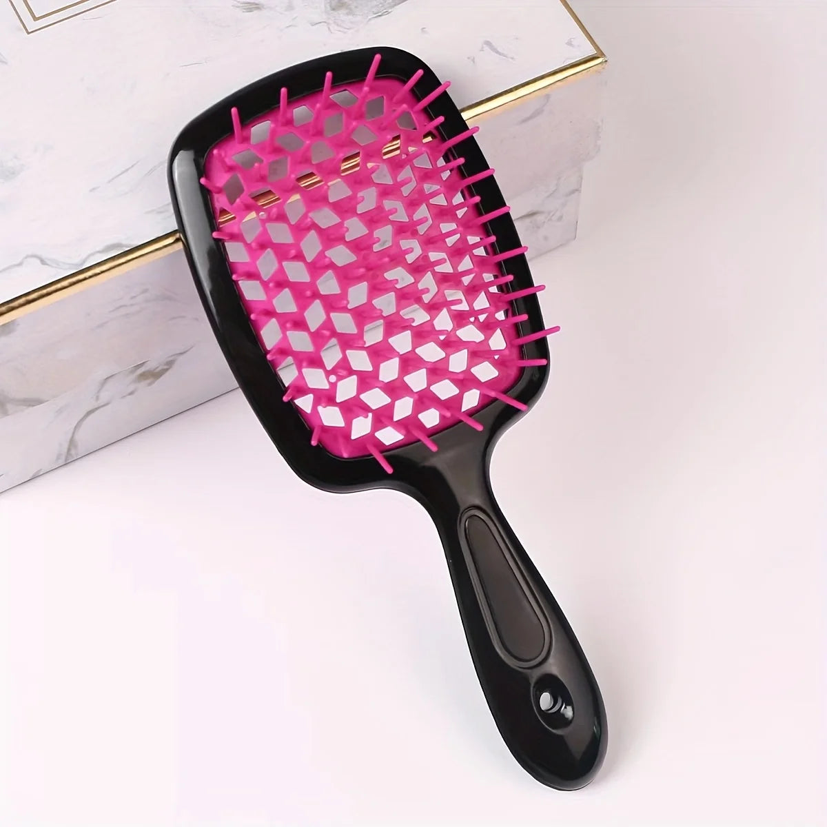 ✨ Brosse Démêlante Premium – Massage du Cuir Chevelu & Anti-Statique