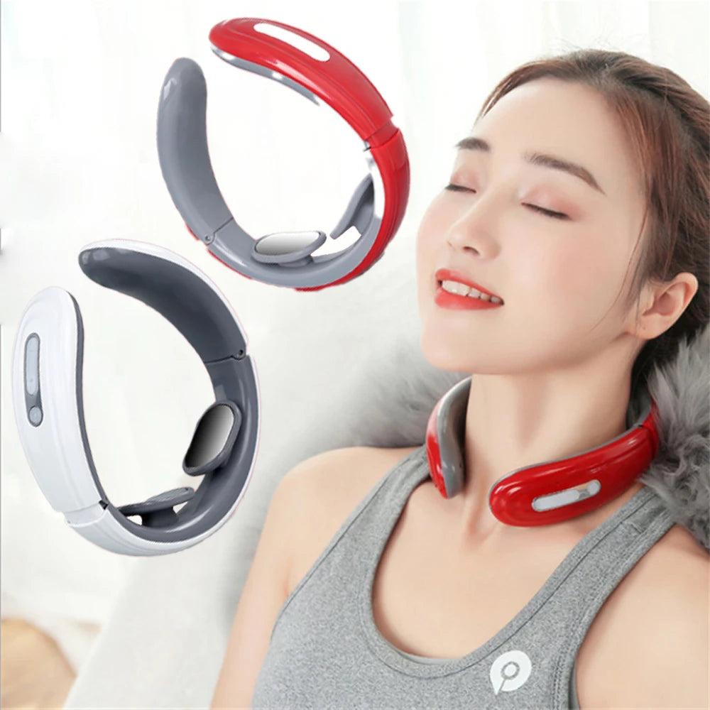 * Prestige Neck™ – Masseur Cervical Électrique EMS Rechargeable
