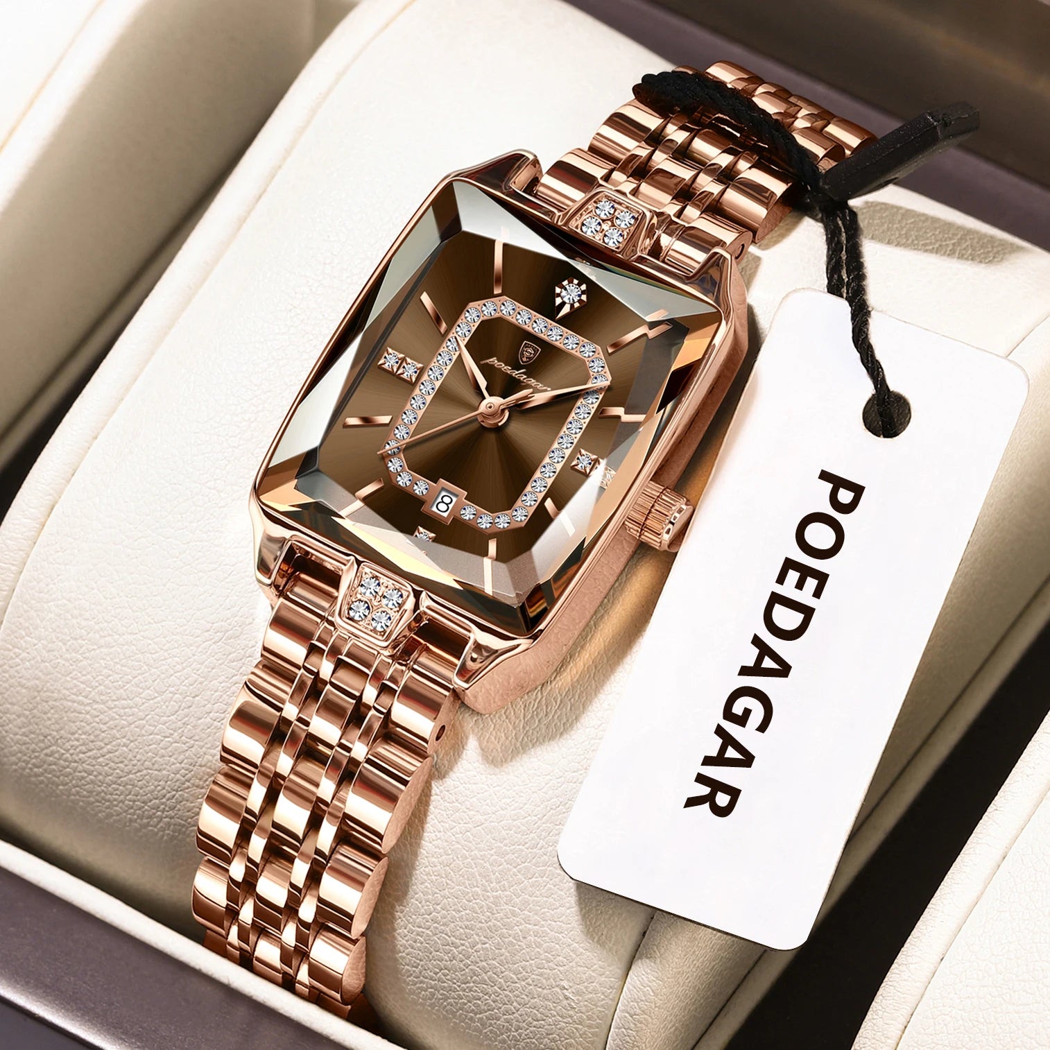 Montre Femme Signature Royale – Éclat Précieux & Élégance Intemporelle